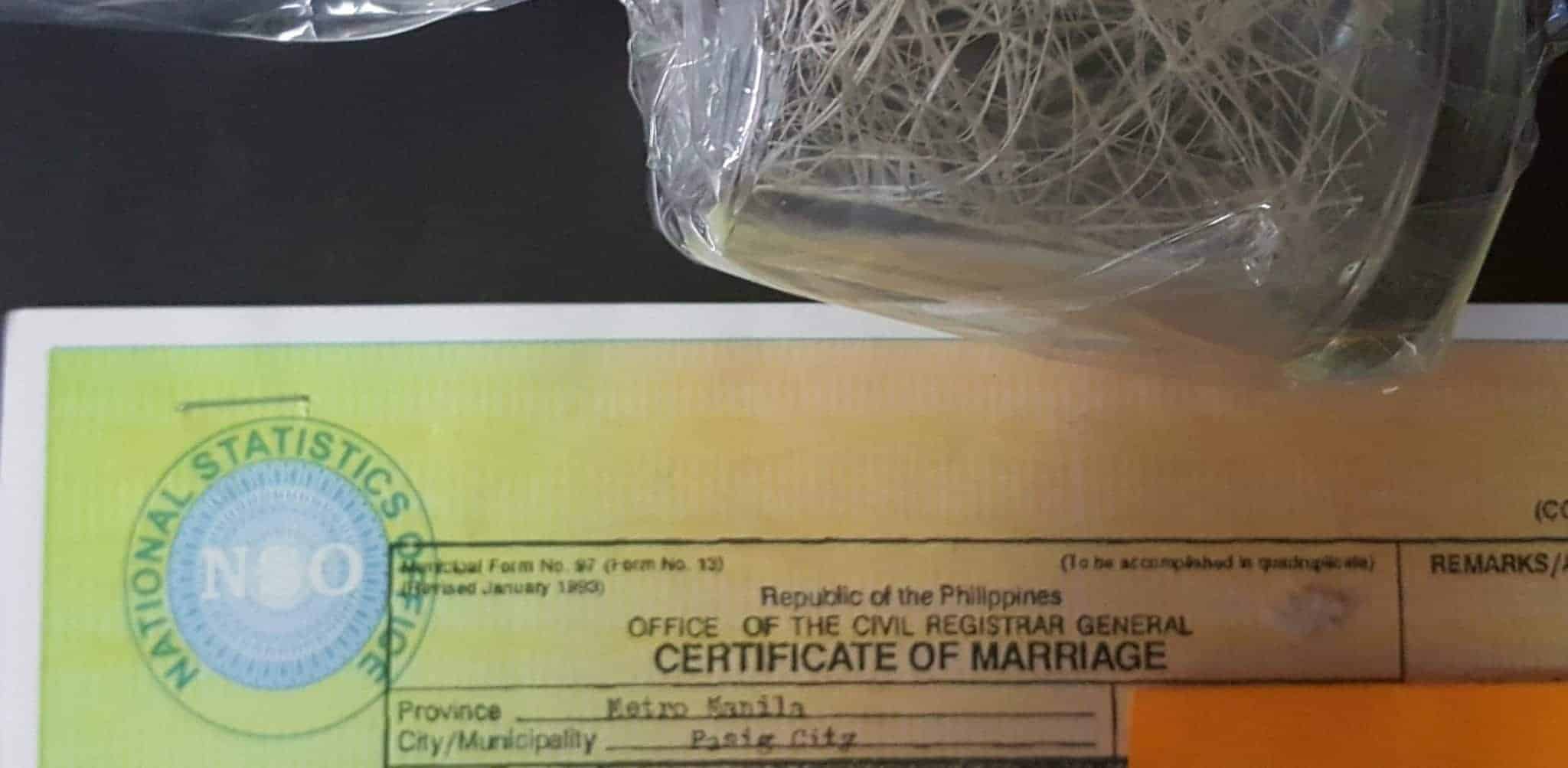 Marriage Certificate